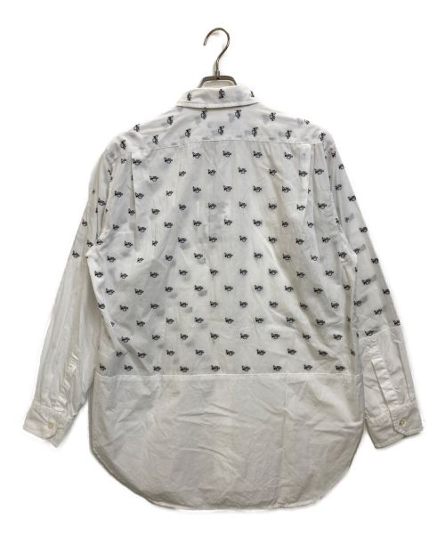 Engineered Garments（エンジニアドガーメンツ）Engineered Garments (エンジニアド ガーメンツ) トランペット総柄シャツ ホワイト サイズ:Sの古着・服飾アイテム