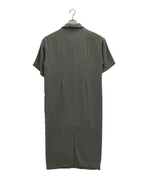 CLANE（クラネ）CLANE (クラネ) HALF ZIP MILITARY ONE PIECE グリーン サイズ:1の古着・服飾アイテム