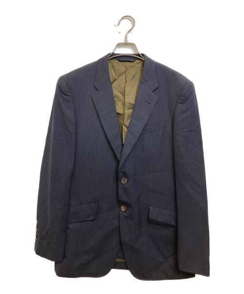 Paul Smith COLLECTION（ポールスミス コレクション）Paul Smith COLLECTION (ポールスミス コレクション) シルク混テーラードジャケット ネイビー サイズ:Mの古着・服飾アイテム