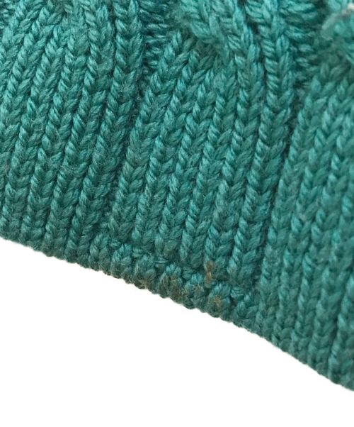 BALLSEY（ボールジィ）BALLSEY (ボールジィ) ケーブルニットセットアップ グリーン サイズ:FREEの古着・服飾アイテム