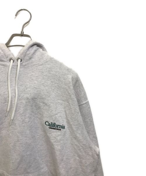 CGS.（カリフォルニア ジェネラルストア）CGS. (カリフォルニア ジェネラルストア) オーガニック スウェット パーカー グレー サイズ:Mの古着・服飾アイテム