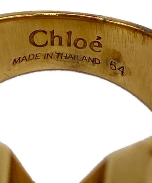 Chloe（クロエ）Chloe (クロエ) イニシャルリング サイズ:14号の古着・服飾アイテム