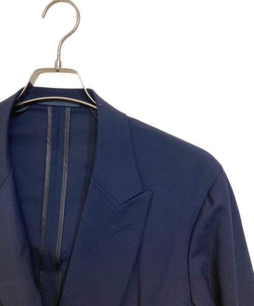 CARUSO（カルーゾ）CARUSO (カルーゾ) SERGE BUTTERFLY 4B ダブルブレスト ジャケット ネイビー サイズ:46/Rの古着・服飾アイテム