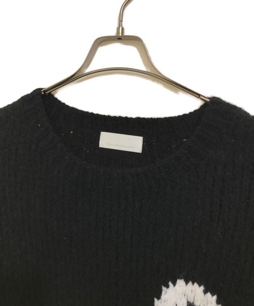 GALLARDA GALANTE（ガリャルダガランテ）GALLARDA GALANTE (ガリャルダガランテ) インターシャロゴニット ブラック サイズ:FREEの古着・服飾アイテム