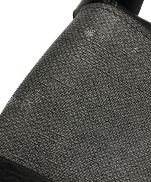 Salvatore Ferragamo（サルヴァトーレ フェラガモ）Salvatore Ferragamo (サルヴァトーレ フェラガモ) PVCショルダーバッグ グレーの古着・服飾アイテム