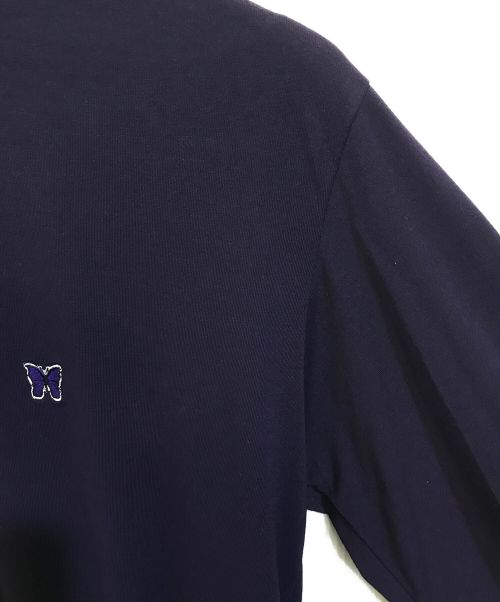 Needles（ニードルズ）Needles (ニードルズ) L/S MOCK NECK TEE ロングスリーブTシャツ パープル サイズ:Sの古着・服飾アイテム