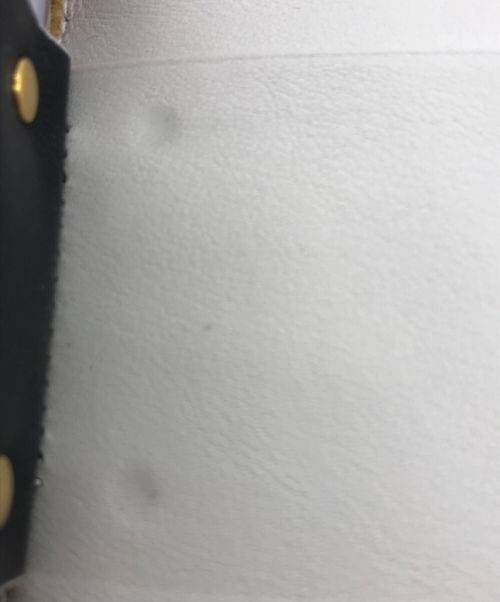 Saint Laurent Paris（サンローランパリ）Saint Laurent Paris (サンローランパリ) キーケース アイボリー×レッドの古着・服飾アイテム