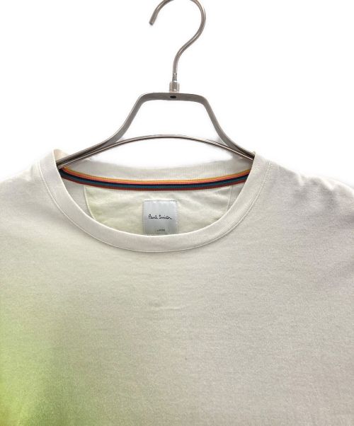 PAUL SMITH（ポールスミス）Paul Smith (ポールスミス) Glow Polka T shirt グリーン×レッド サイズ:LARGEの古着・服飾アイテム