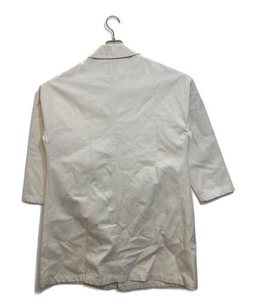 Yarmo（ヤーモ）Yarmo (ヤーモ) ロングコート アイボリー サイズ:38の古着・服飾アイテム