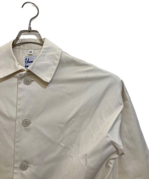 Yarmo（ヤーモ）Yarmo (ヤーモ) ロングコート アイボリー サイズ:38の古着・服飾アイテム