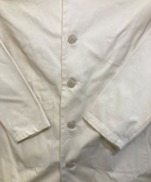 Yarmo（ヤーモ）Yarmo (ヤーモ) ロングコート アイボリー サイズ:38の古着・服飾アイテム