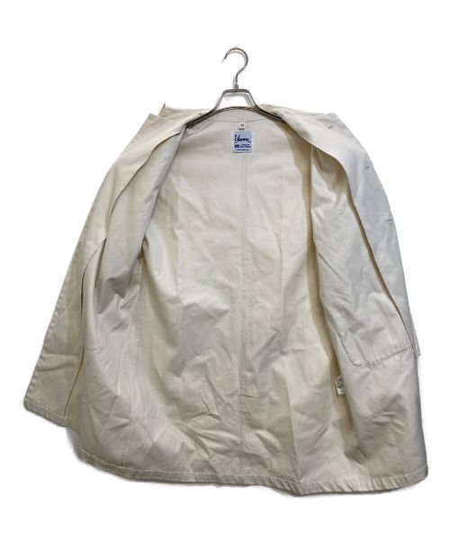 Yarmo（ヤーモ）Yarmo (ヤーモ) ロングコート アイボリー サイズ:38の古着・服飾アイテム