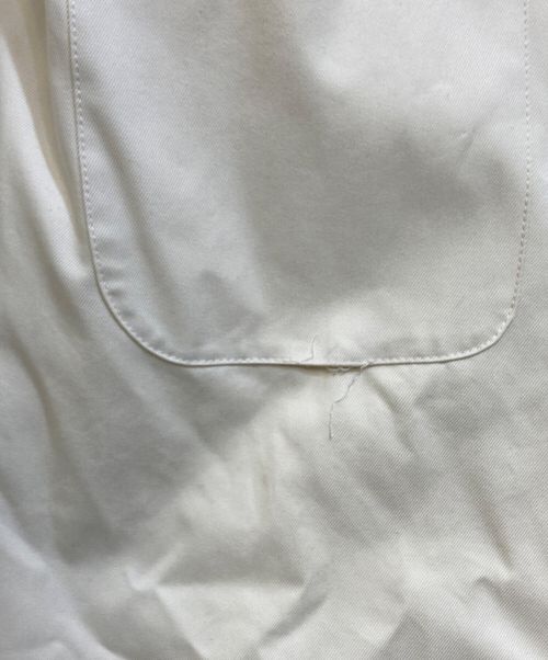 Yarmo（ヤーモ）Yarmo (ヤーモ) ロングコート アイボリー サイズ:38の古着・服飾アイテム