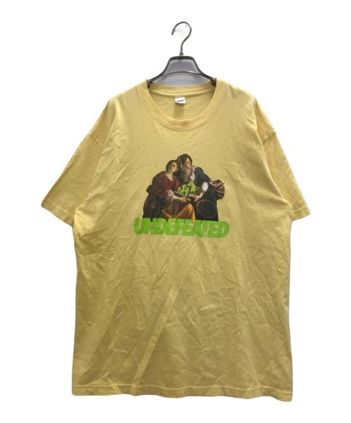 UNDEFEATED（アンディフィーテッド）UNDEFEATED (アンディフィーテッド) 半袖カットソー イエロー サイズ:XLの古着・服飾アイテム
