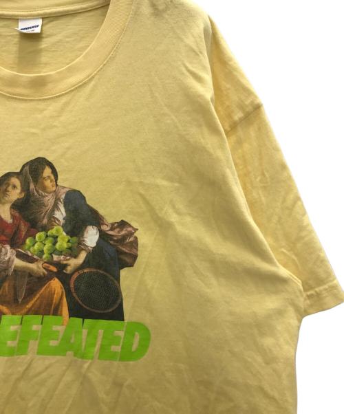 UNDEFEATED（アンディフィーテッド）UNDEFEATED (アンディフィーテッド) 半袖カットソー イエロー サイズ:XLの古着・服飾アイテム