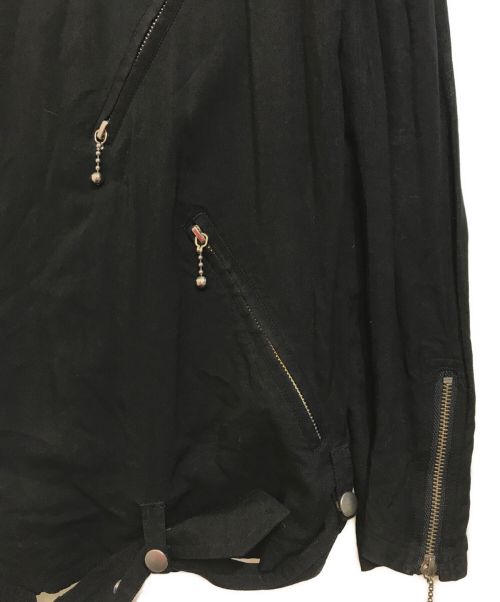 Y's（ワイズ）Y's (ワイズ) ライダースジャケット ブラック サイズ:2の古着・服飾アイテム