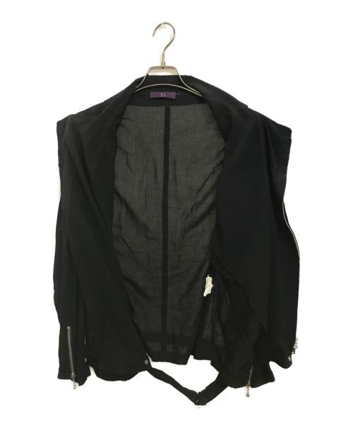Y's（ワイズ）Y's (ワイズ) ライダースジャケット ブラック サイズ:2の古着・服飾アイテム