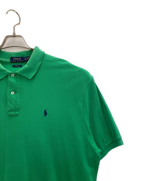 POLO RALPH LAUREN（ポロ・ラルフローレン）POLO RALPH LAUREN (ポロ・ラルフローレン) ポロシャツ グリーン サイズ:XLの古着・服飾アイテム