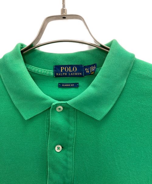 POLO RALPH LAUREN（ポロ・ラルフローレン）POLO RALPH LAUREN (ポロ・ラルフローレン) ポロシャツ グリーン サイズ:XLの古着・服飾アイテム
