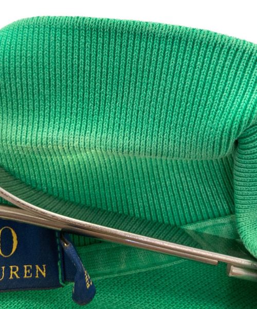 POLO RALPH LAUREN（ポロ・ラルフローレン）POLO RALPH LAUREN (ポロ・ラルフローレン) ポロシャツ グリーン サイズ:XLの古着・服飾アイテム