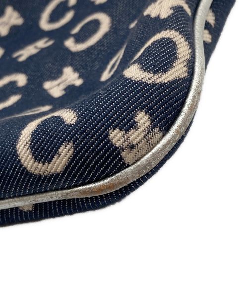 CELINE（セリーヌ）CELINE (セリーヌ) デニムマカダムワンショルダーバッグ インディゴの古着・服飾アイテム