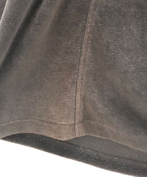 stussy（ステューシー）stussy (ステューシー) ベロアハーフパンツ ブラック サイズ:Mの古着・服飾アイテム