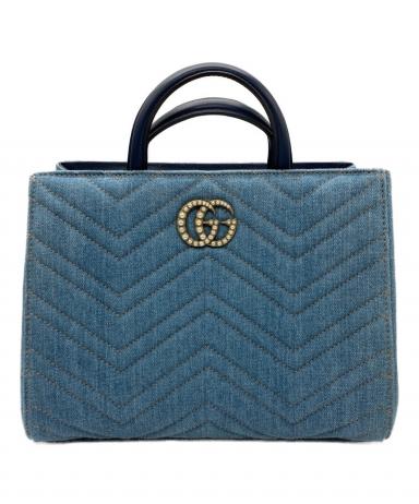 グッチ GGマーモント  2way ハンドバッグ■04uv0231575 GUCCI - グッチ GGマーモント 2way ハンドバッグ□04uv0231575の通販