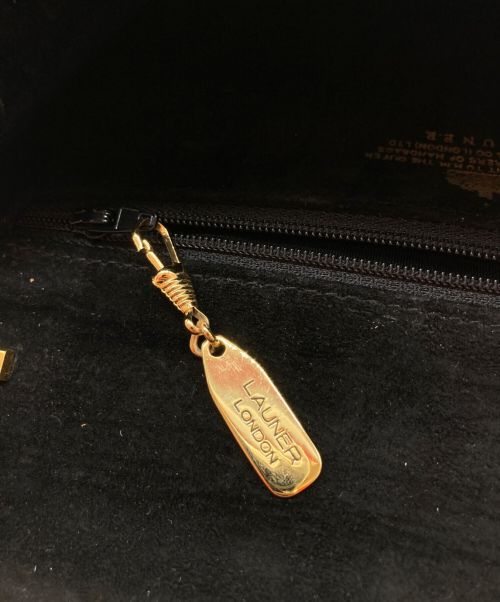 LAUNER（ロウナー）LAUNER (ロウナー) ショルダーバッグ ブラックの古着・服飾アイテム