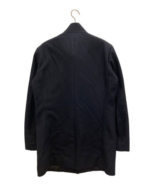 theory（セオリー）theory (セオリー) カシミヤ混比翼コート ネイビー サイズ:Sの古着・服飾アイテム