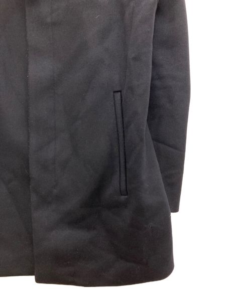 theory（セオリー）theory (セオリー) カシミヤ混比翼コート ネイビー サイズ:Sの古着・服飾アイテム