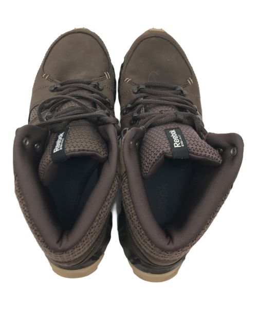 REEBOK（リーボック）REEBOK (リーボック) ハイカットスニーカー ブラウン サイズ:26.5の古着・服飾アイテム