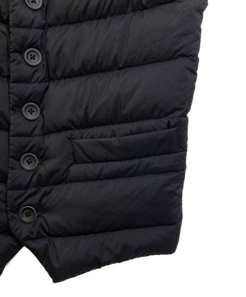 HERNO（ヘルノ）HERNO (ヘルノ) ダウンベスト ブラック サイズ:44の古着・服飾アイテム