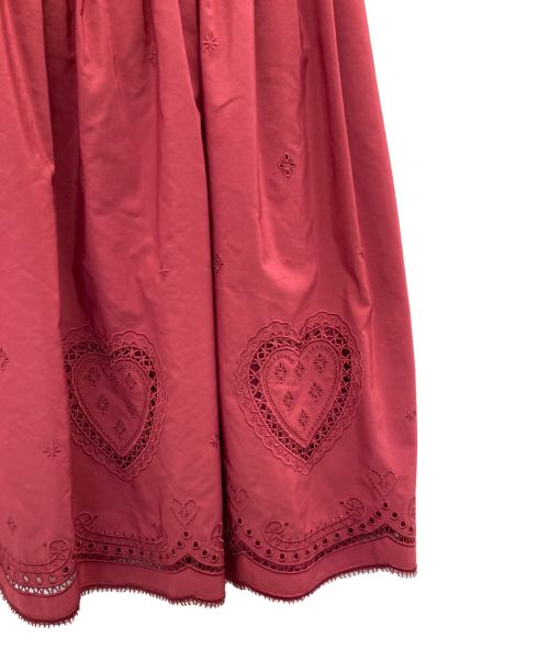 M'S GRACY（エムズグレイシー）M'S GRACY (エムズグレイシー) ノースリーブワンピース ピンク サイズ:38の古着・服飾アイテム