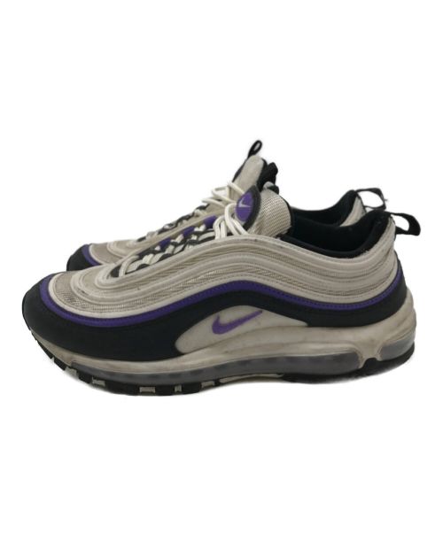 NIKE（ナイキ）NIKE (ナイキ) NIKE AIR MAX 97 ホワイト×パープル サイズ:27の古着・服飾アイテム