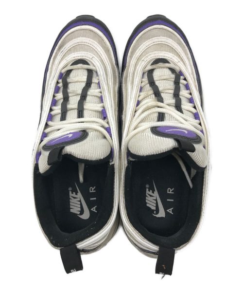 NIKE（ナイキ）NIKE (ナイキ) NIKE AIR MAX 97 ホワイト×パープル サイズ:27の古着・服飾アイテム