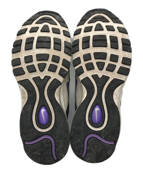 NIKE（ナイキ）NIKE (ナイキ) NIKE AIR MAX 97 ホワイト×パープル サイズ:27の古着・服飾アイテム