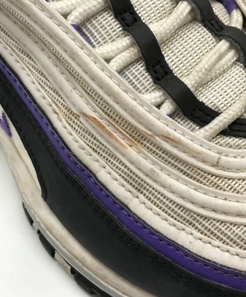 NIKE（ナイキ）NIKE (ナイキ) NIKE AIR MAX 97 ホワイト×パープル サイズ:27の古着・服飾アイテム