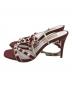 VALENTINO (ヴァレンティノ) スタッズサンダル レッド サイズ:35：8000円