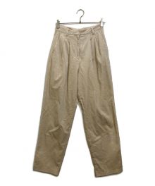 CLANE（クラネ）の古着「CORDUROY TAPERED PANTS」｜アイボリー