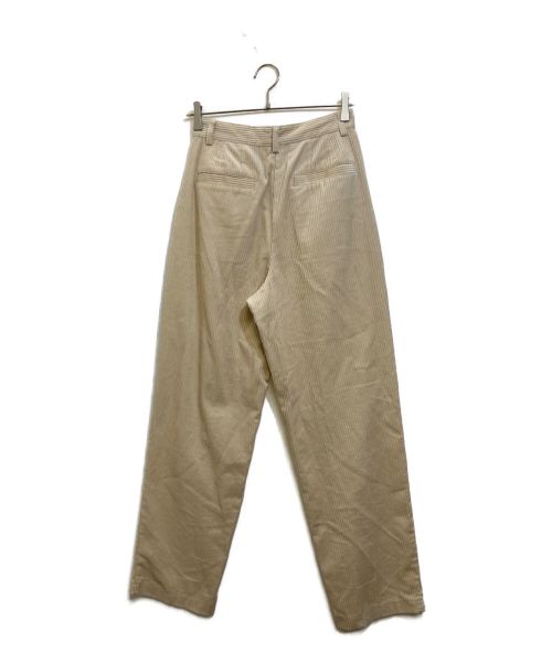 CLANE（クラネ）CLANE (クラネ) CORDUROY TAPERED PANTS アイボリー サイズ:2の古着・服飾アイテム