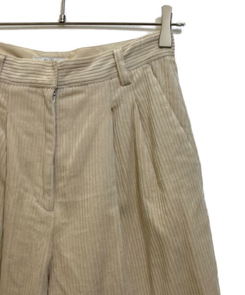 CLANE（クラネ）CLANE (クラネ) CORDUROY TAPERED PANTS アイボリー サイズ:2の古着・服飾アイテム