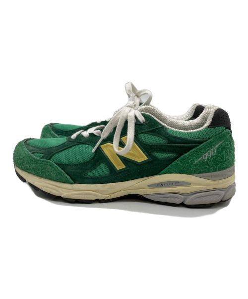 NEW BALANCE（ニューバランス）NEW BALANCE (ニューバランス) ローカットスニーカー グリーン サイズ:26.5の古着・服飾アイテム