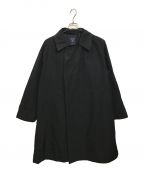 ORCIVALオーシバル）の古着「ステンカラーナイロンコート」｜ブラック
