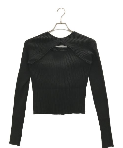 MAISON SPECIAL（メゾンスペシャル）MAISON SPECIAL (メゾンスペシャル) Triple Twist Top ブラック サイズ:freeの古着・服飾アイテム