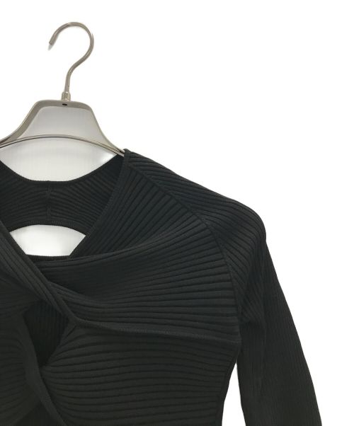 MAISON SPECIAL（メゾンスペシャル）MAISON SPECIAL (メゾンスペシャル) Triple Twist Top ブラック サイズ:freeの古着・服飾アイテム