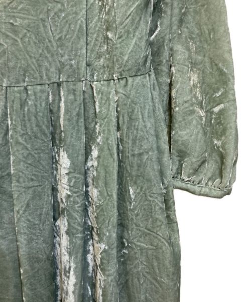 JILL STUART（ジルスチュアート）JILL STUART (ジルスチュアート) STELLA VELVET DRESS ミントの古着・服飾アイテム