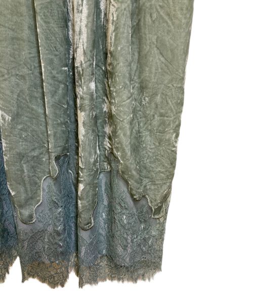 JILL STUART（ジルスチュアート）JILL STUART (ジルスチュアート) STELLA VELVET DRESS ミントの古着・服飾アイテム