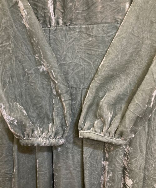 JILL STUART（ジルスチュアート）JILL STUART (ジルスチュアート) STELLA VELVET DRESS ミントの古着・服飾アイテム
