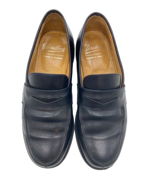 PARABOOT（パラブーツ）PARABOOT (パラブーツ) ADONIS ローファー ネイビー サイズ:SIZE 5 1/2の古着・服飾アイテム