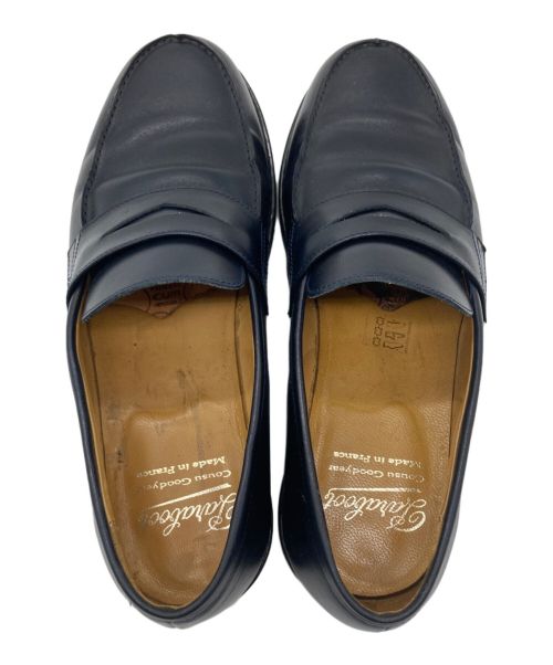 PARABOOT（パラブーツ）PARABOOT (パラブーツ) ADONIS ローファー ネイビー サイズ:SIZE 5 1/2の古着・服飾アイテム
